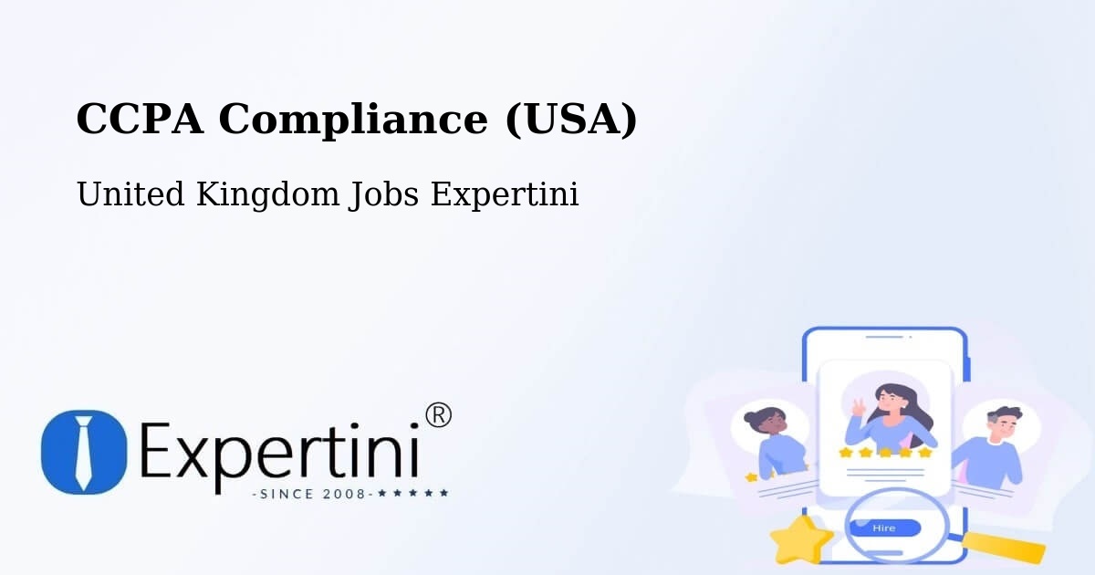 CCPA Privacy Rights & Compliance Notice – Easington - United Kingdom Jobs Expertini